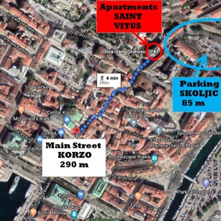 Saint Vitus Apartments With Balcony Rijeka Ngoại thất bức ảnh
